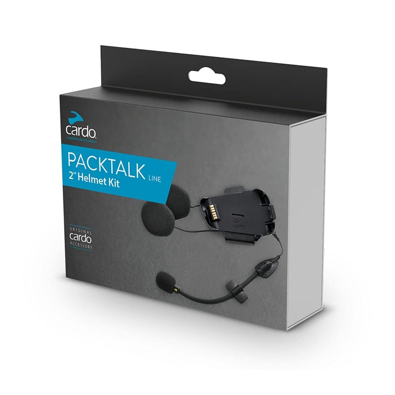 Cardo Packtalk Audio & Microphone Kit (Single Pack) - Will Not Fit Packtalk Edge, Pro, Neo or Edge ORV Models - Image 1